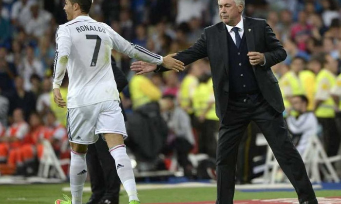 cr7 ancelotti