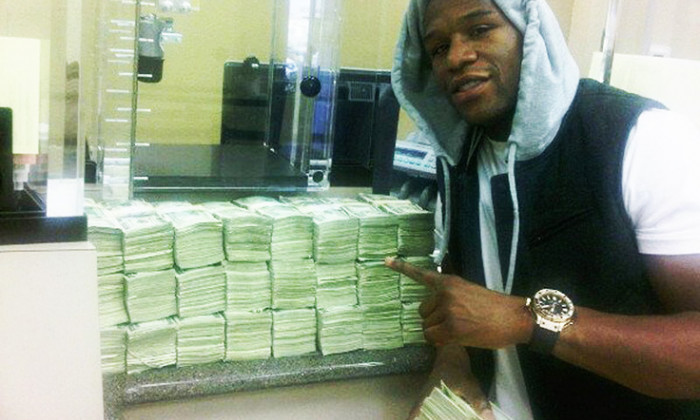 Mayweather cash