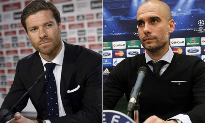 xabi alonso pep guardiola