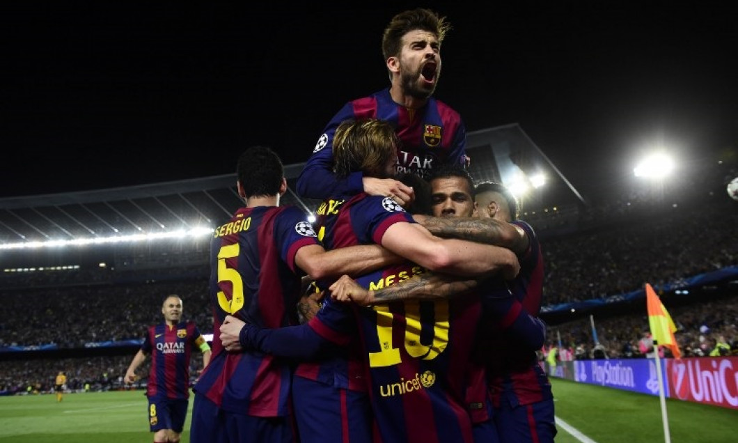 barcelona record ucl
