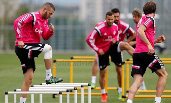 benzema antrenament