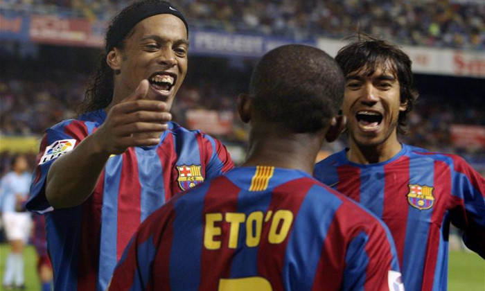 ronaldinho etoo