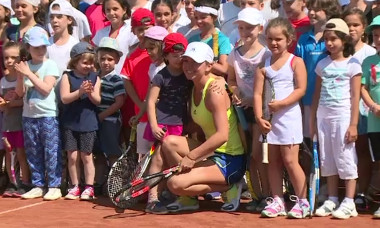 captura halep kids tennis 1