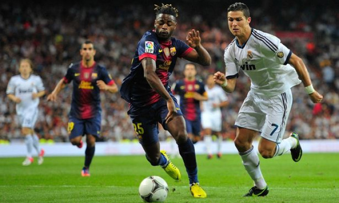 alex song ronaldo barcelona