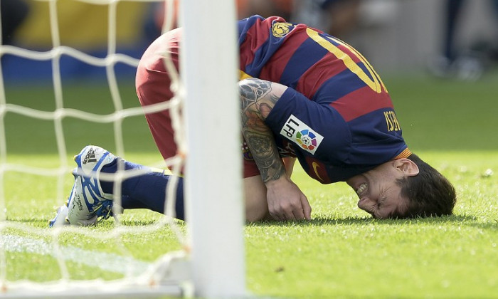 messi accidentare