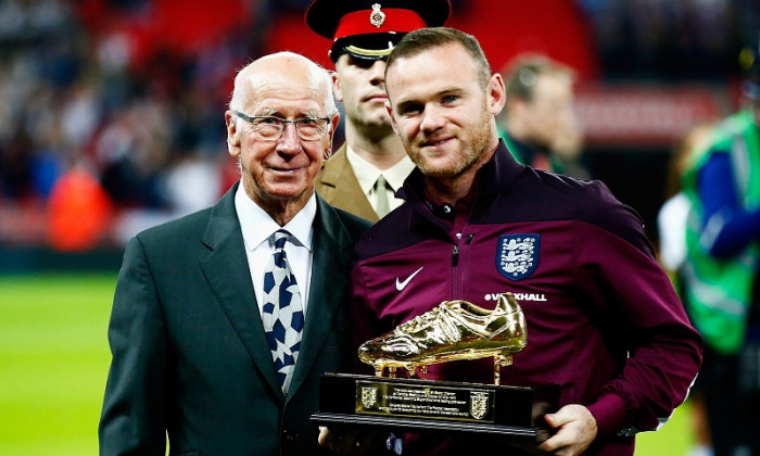 wayne rooney sir bobby charlton