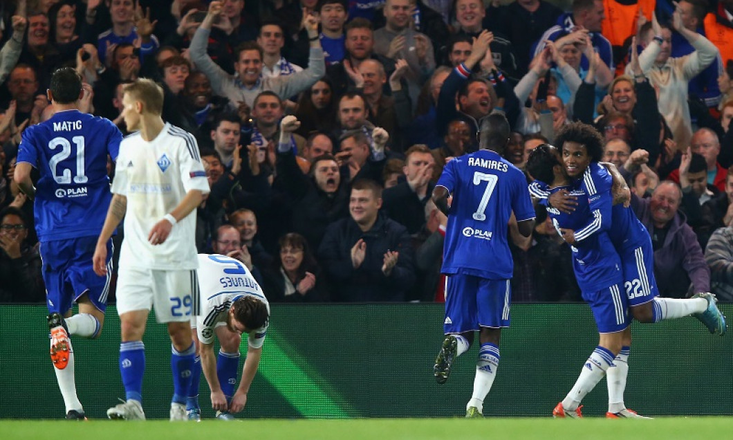 chelsea - dinamo kiev 2-1 champions league