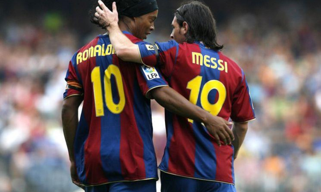 ronaldinho messi