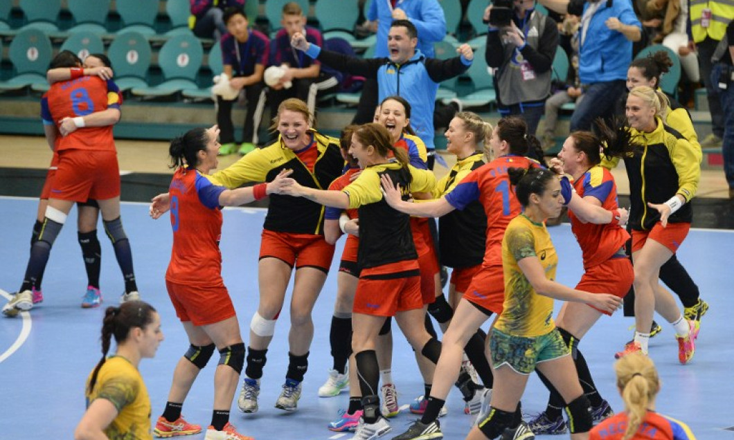 BUCURIE.Romania vs Brazilia handbal