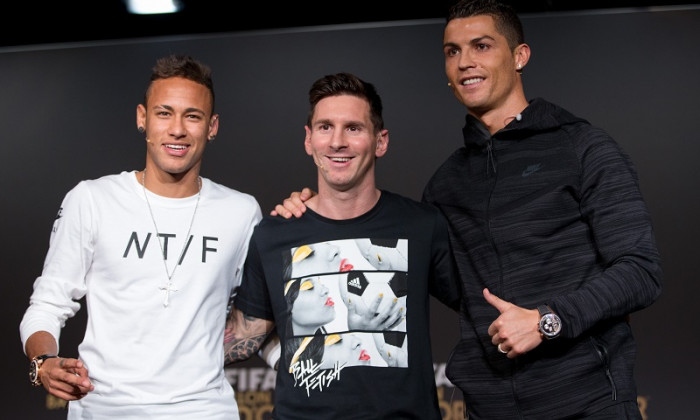 neymar messi cristiano ronaldo