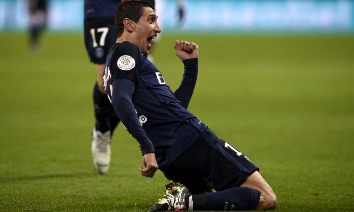 angel di maria gol psg dubla