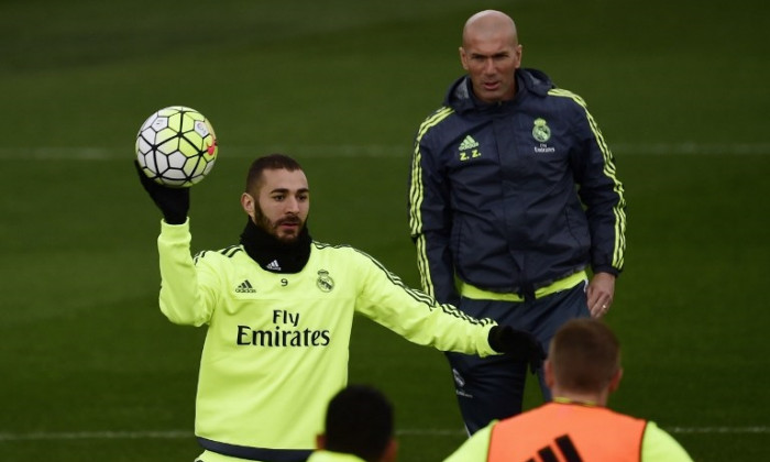 Zidane antrenament