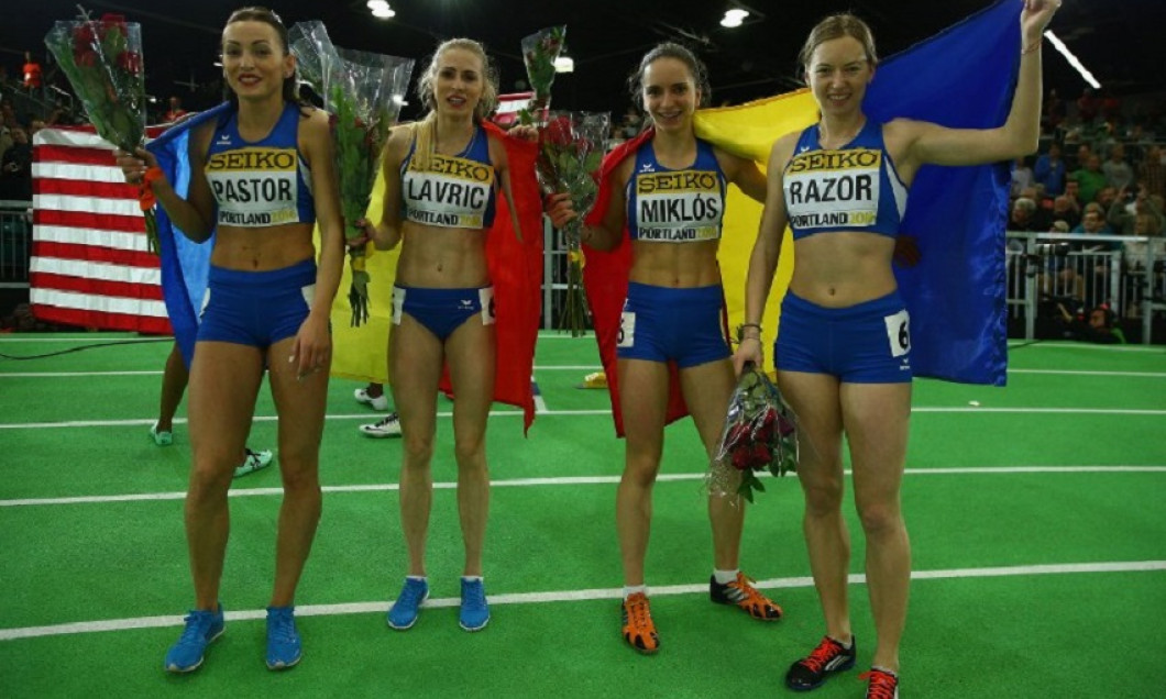 medalie romania 4x400m stafeta feminina