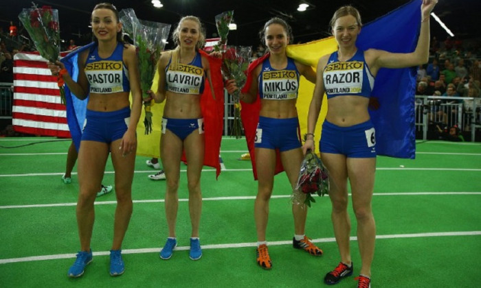 medalie romania 4x400m stafeta feminina