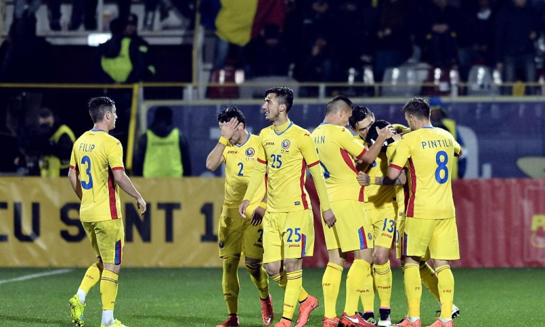 bucurie gol romania