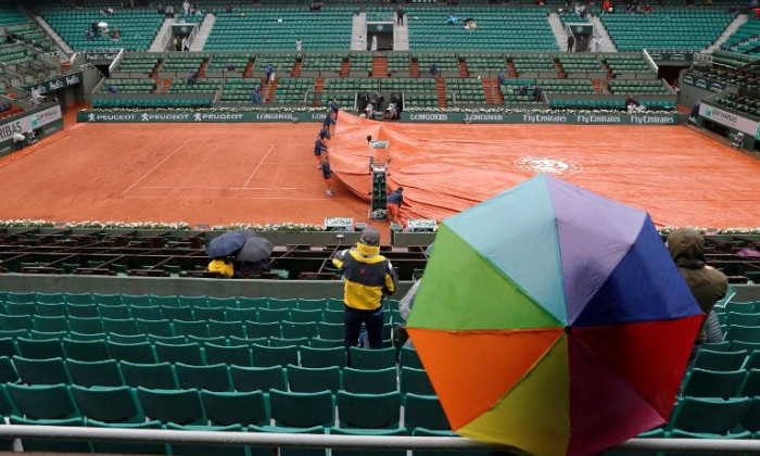 Roland Garros ploaie