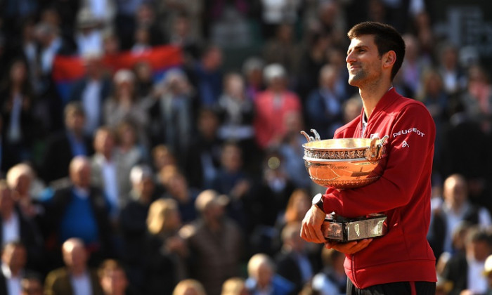 djokovic record RG