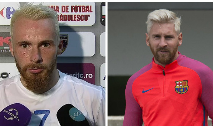 collage messi blond