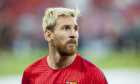 messi blond