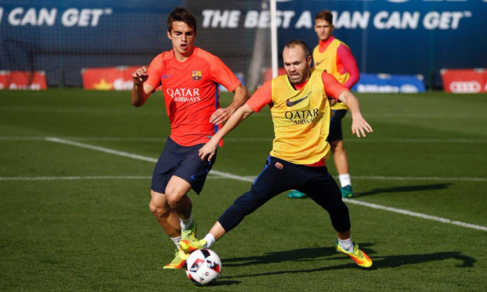 iniesta antrenament