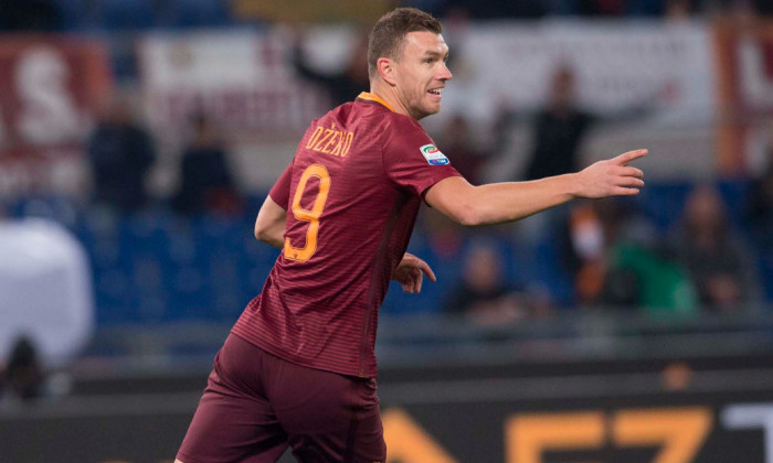 Dzeko este fericit la Roma