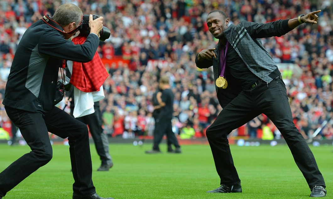 usain bolt manchester united