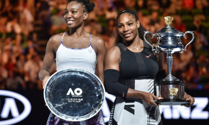 Serena Venus trofeu