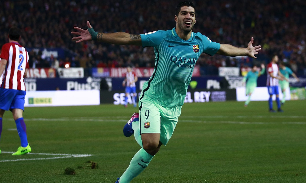 gol luis suarez atletico - barcelona