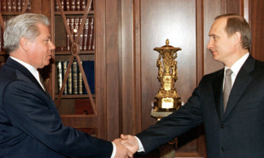 Vladimir Putin with Vyacheslav Lebedev-1