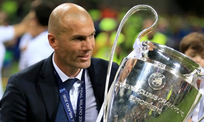 zidane champions league