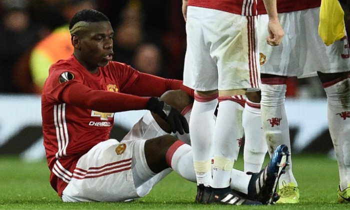 pogba accidentare united