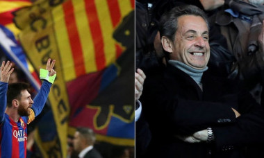 Messi Sarkozy