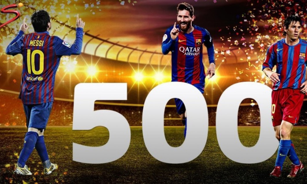 Messi 500