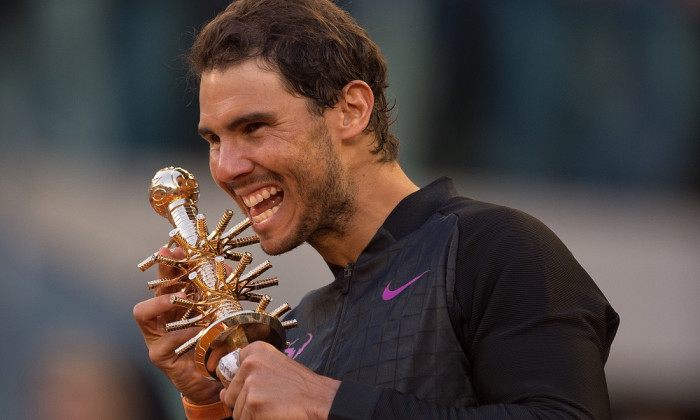 rafael nadal trofeu madrid