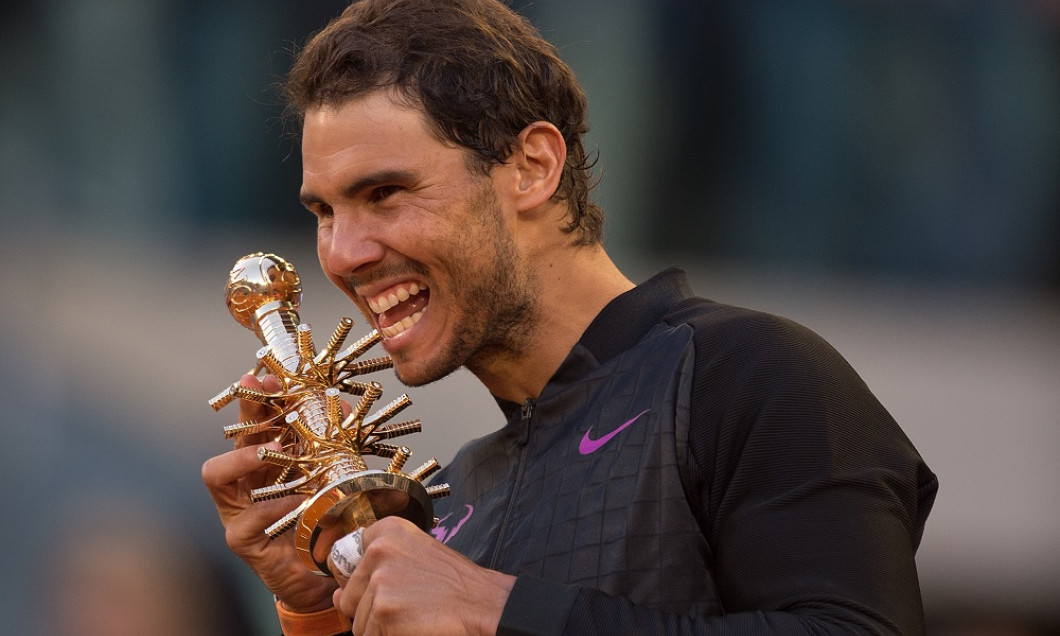 rafael nadal trofeu madrid