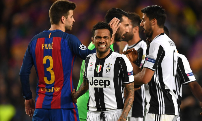 daniel alves barcelona juventus