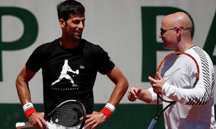 djokovic agassi