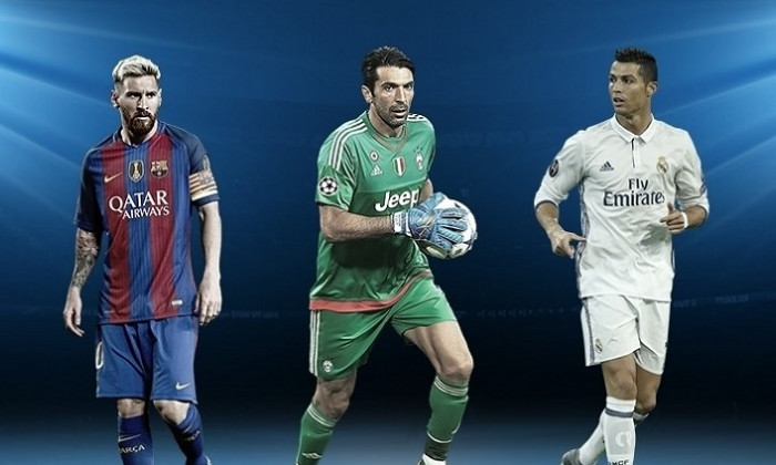 messi buffon ronaldo