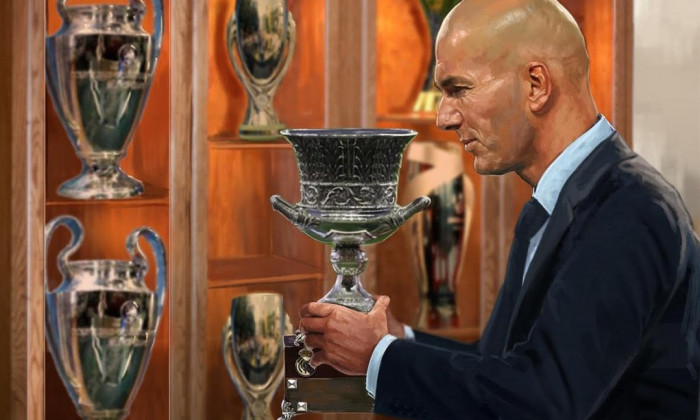 zidane trofee