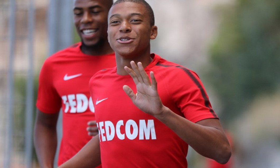 Mbappe antrenament