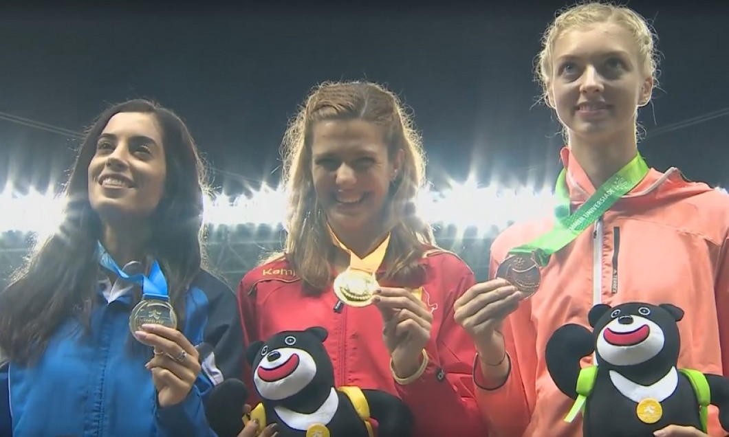 medalie rotaru podium