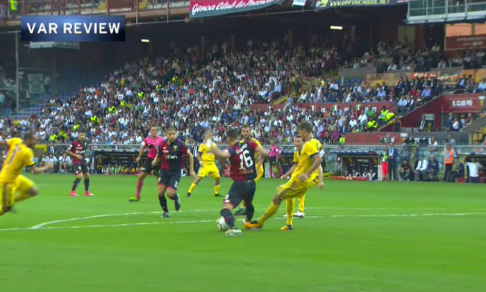 penalty var genoa