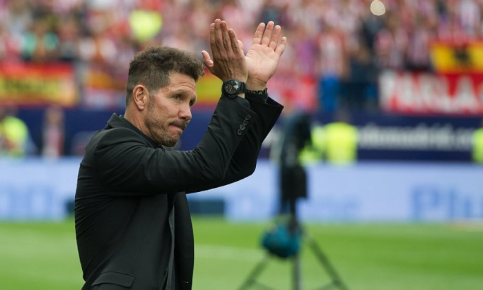 Diego Simeone, antrenorul lui Atletico