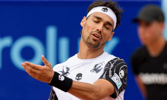 Fognini reactie