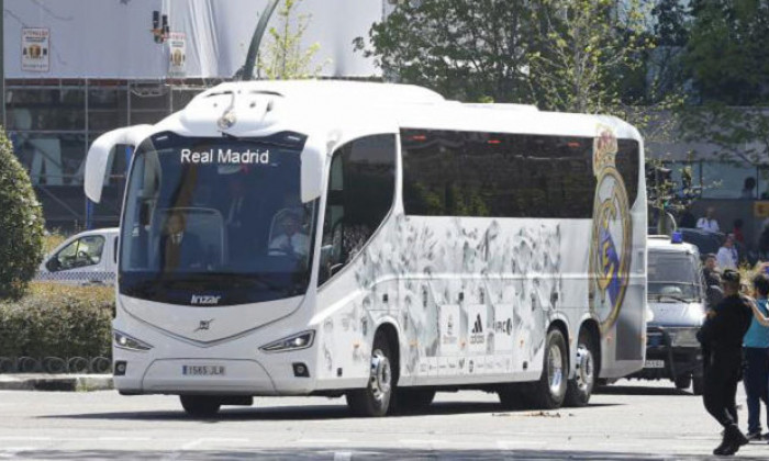 real madrid autocar