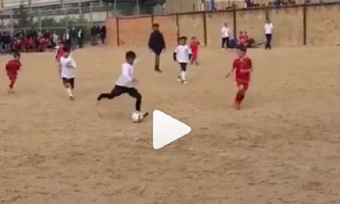 gol cristiano ronaldo junior