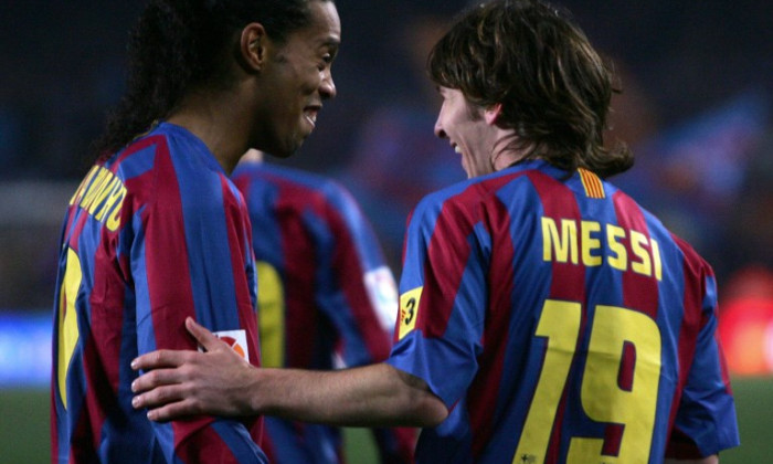 Ronaldinho Messi