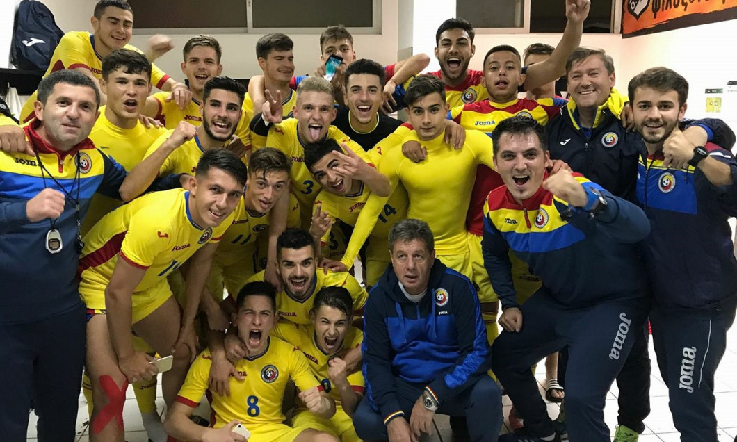 bucurie vestiar romania u19