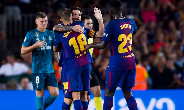 jordi alba messi umtiti