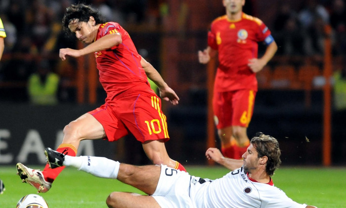 FOTBAL:ROMANIA-ALBANIA 0-0,PRELIMINARIILE EURO 2012 (3.09.2010)